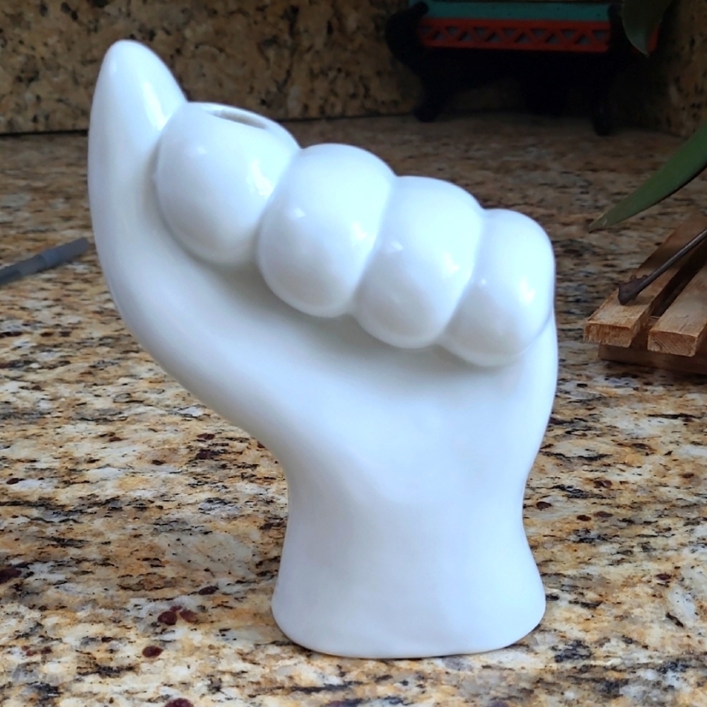 Vintage Ceramic Hand